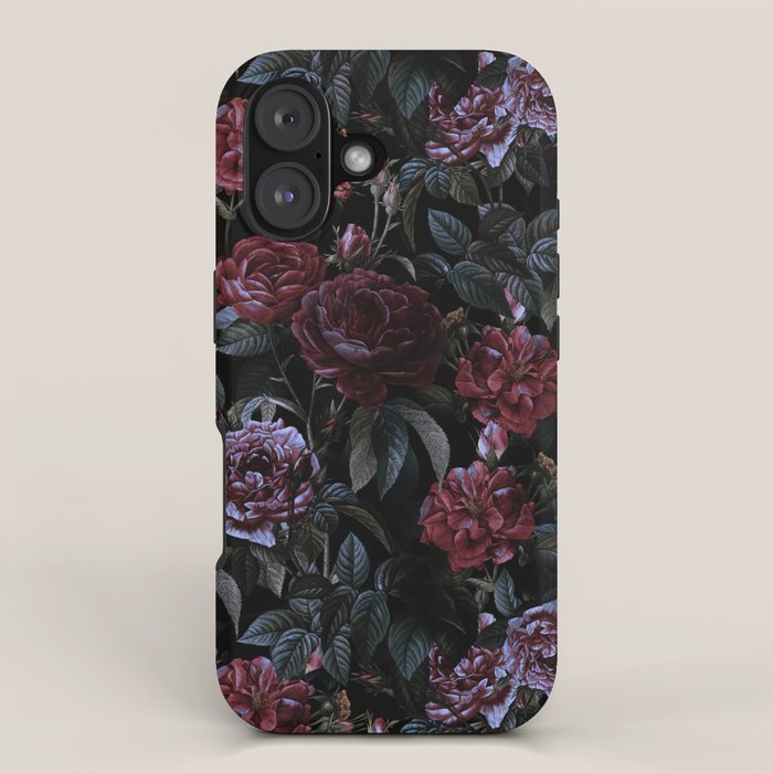 Roses Moon Garden iPhone Case Gallery Image 1