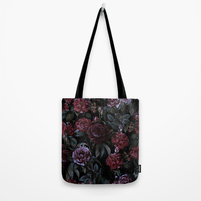 Roses Moon Garden Tote Bag Gallery Image 2