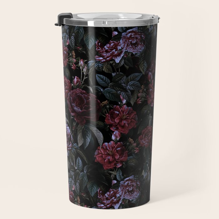 Roses Moon Garden Travel Mug Gallery Image 3