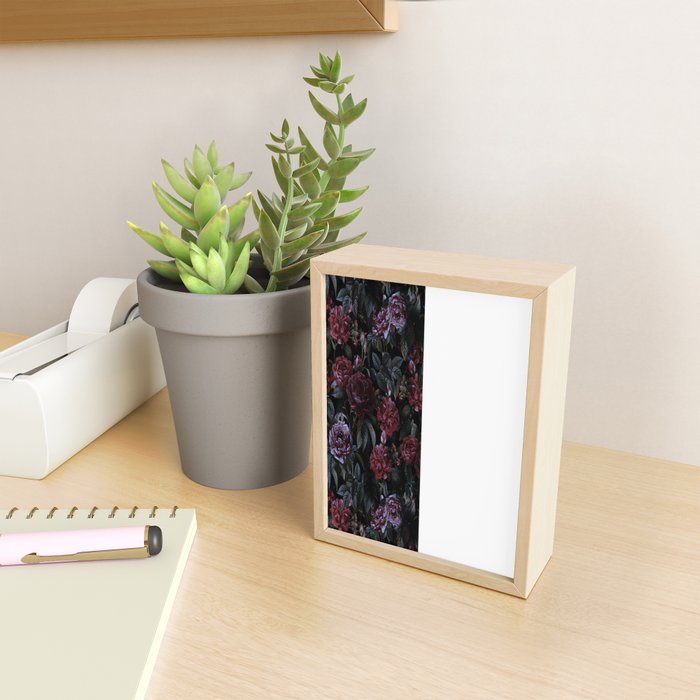 Roses Moon Garden Mini Art Print Gallery Image 2