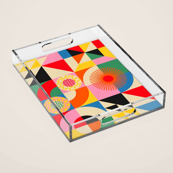 Happy Day Acrylic Tray Gallery Image 1