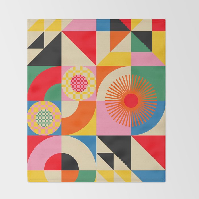 Happy Day Throw Blanket Gallery Image 2