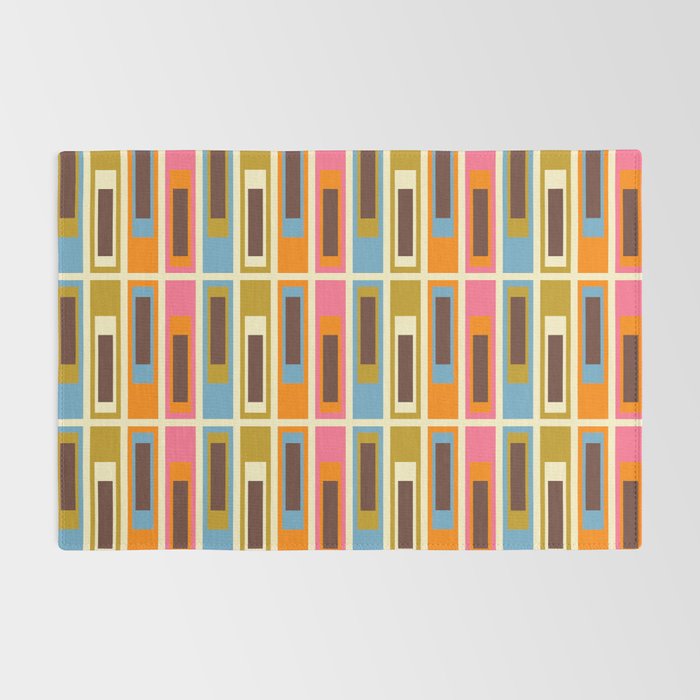 Geometric Mid Century Modern Eclectic Lexington Ave Pattern Rug Gallery Image 2