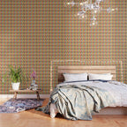Geometric Mid Century Modern Eclectic Lexington Ave Pattern Wallpaper Gallery Image 3