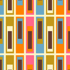 Geometric Mid Century Modern Eclectic Lexington Ave Pattern Coffee Mug Gallery Image 2
