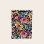 Hibiscus Butterflies - Multicolor Wall Hanging Gallery Image 1