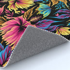 Hibiscus Butterflies - Multicolor Rug Gallery Image 4