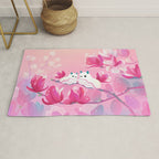 Magnolia sea slug Rug Gallery Image 1