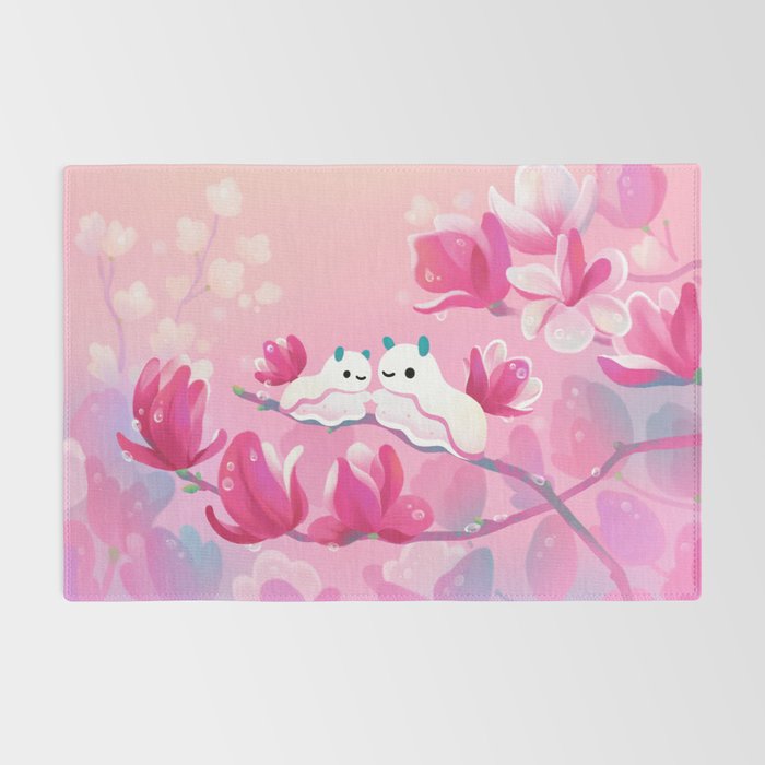 Magnolia sea slug Rug Gallery Image 2