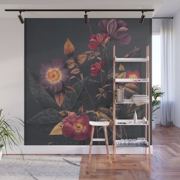 Night Garden 4 Wall Mural Gallery Image 1