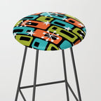 Mid Century Modern Atomic Sparkles 244 Stool Gallery Image 2