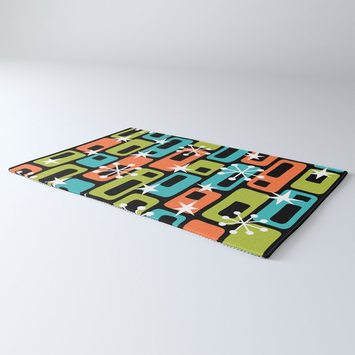 Mid Century Modern Atomic Sparkles 244 Rug Gallery Image 3