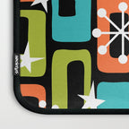 Mid Century Modern Atomic Sparkles 244 Laptop Sleeve Gallery Image 3