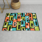 Mid Century Modern Atomic Sparkles 244 Rug Gallery Image 1