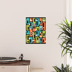 Mid Century Modern Atomic Sparkles 244 Poster Gallery Image 2