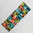 Mid Century Modern Atomic Sparkles 244 Yoga Mat Gallery Image 1