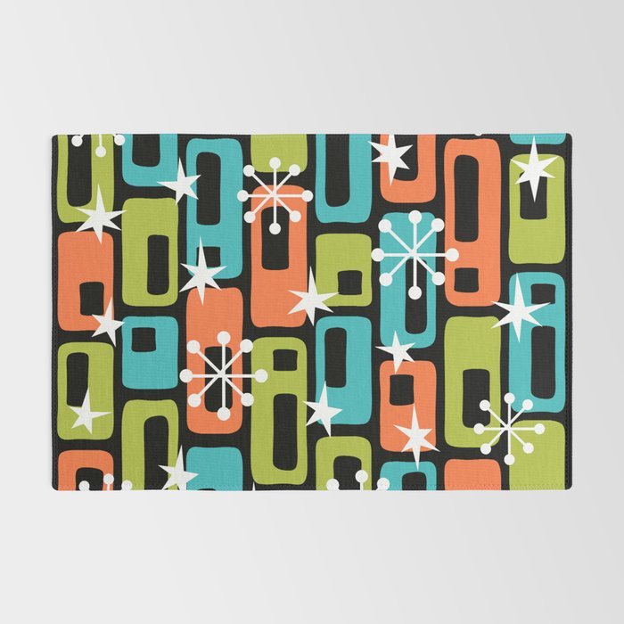 Mid Century Modern Atomic Sparkles 244 Rug Gallery Image 2