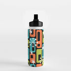 Mid Century Modern Atomic Sparkles 244 Water Bottle Gallery Image 2