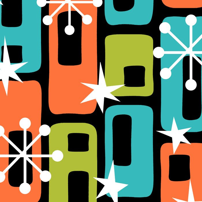 Mid Century Modern Atomic Sparkles 244 Coffee Mug Gallery Image 2