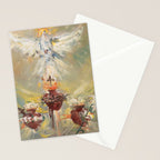 Illumination of The Sacred Hearts Stationery Card Gallery Image 2