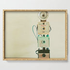 Tower of Cameras Serving Tray Gallery Image 1