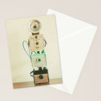 Tower of Cameras Stationery Card Gallery Image 2