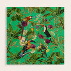 Toucan Jungle Wood Wall Art Gallery Image 1