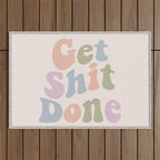 Get Shit Done Outdoor Rug Gallery Image 1