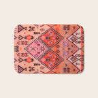 Epic Rustic & Farmhouse Style Original Moroccan Artwork  Bath Mat Gallery Image 1