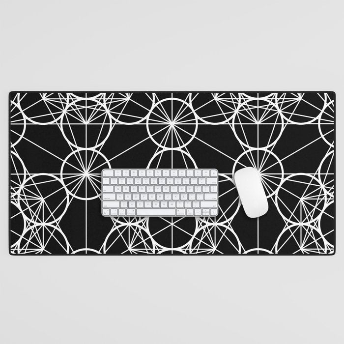 Metatron's Cube II Desk Mat Gallery Image 1