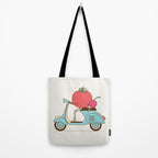 Cherry Tomato Tote Bag Gallery Image 2