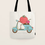 Cherry Tomato Tote Bag Gallery Image 1
