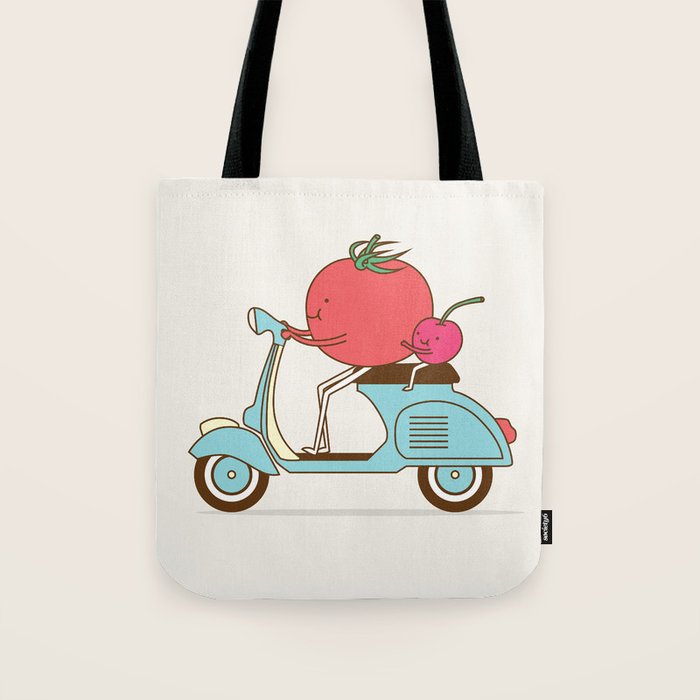 Cherry Tomato Tote Bag Gallery Image 1