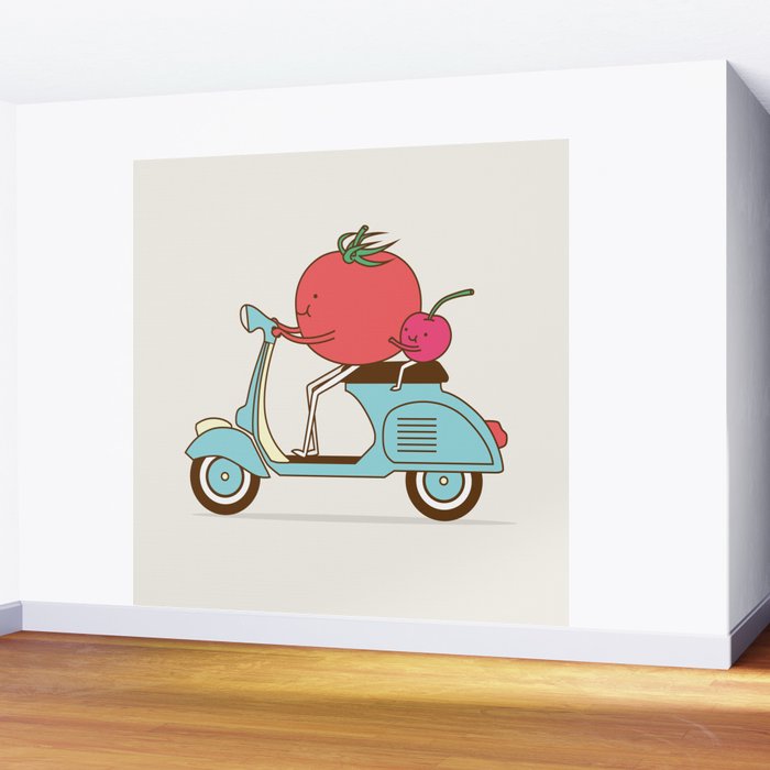 Cherry Tomato Wall Mural Gallery Image 2