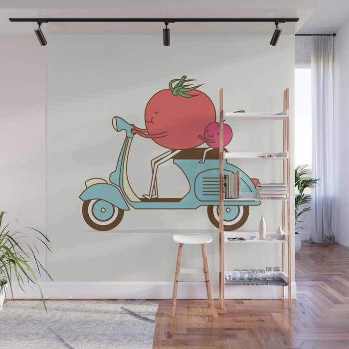 Cherry Tomato Wall Mural Gallery Image 1