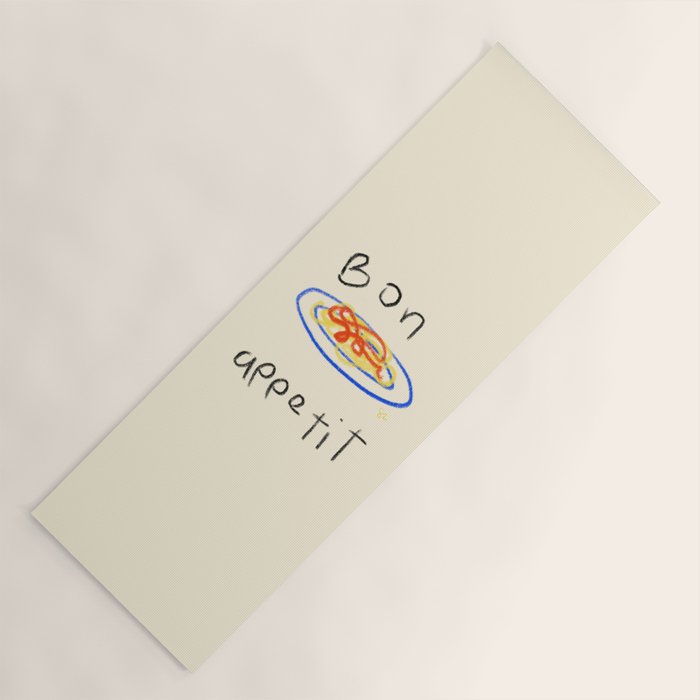Bone Apple Tea Yoga Mat Gallery Image 1