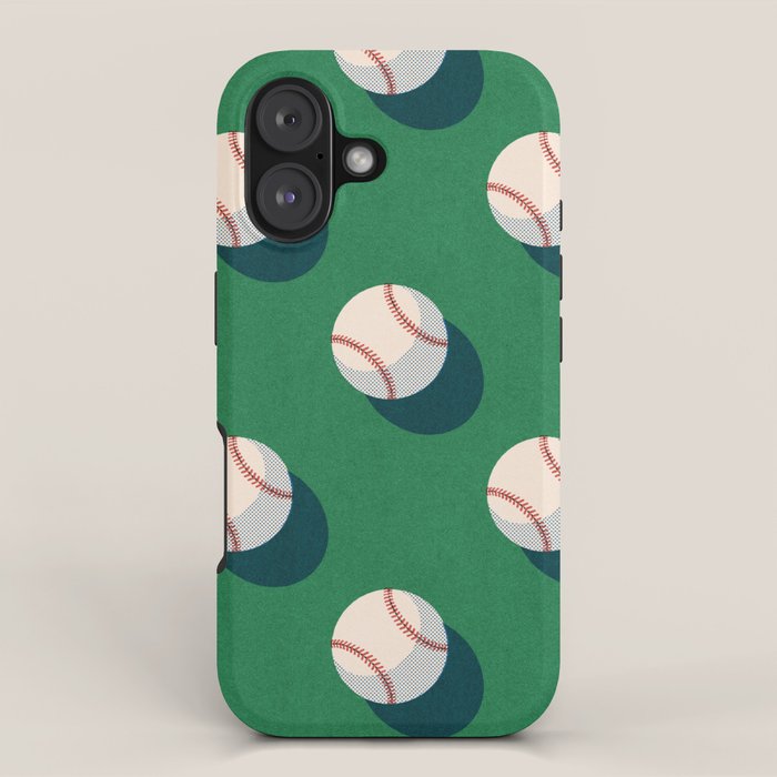 BALLS Baseball - pattern iPhone Case Gallery Image 1