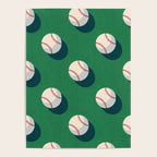 BALLS Baseball - pattern Poster Gallery Image 4