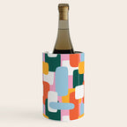 Abstract geometric shape art pattern Wine Chiller Gallery Image 1