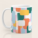 Abstract geometric shape art pattern Coffee Mug Gallery Image 3