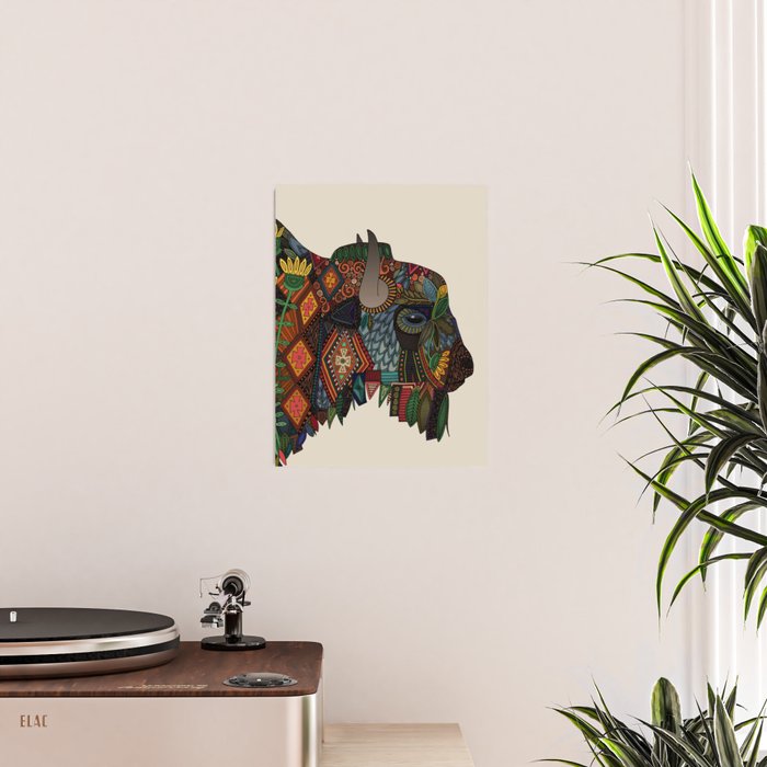 bison bone beige Poster Gallery Image 2