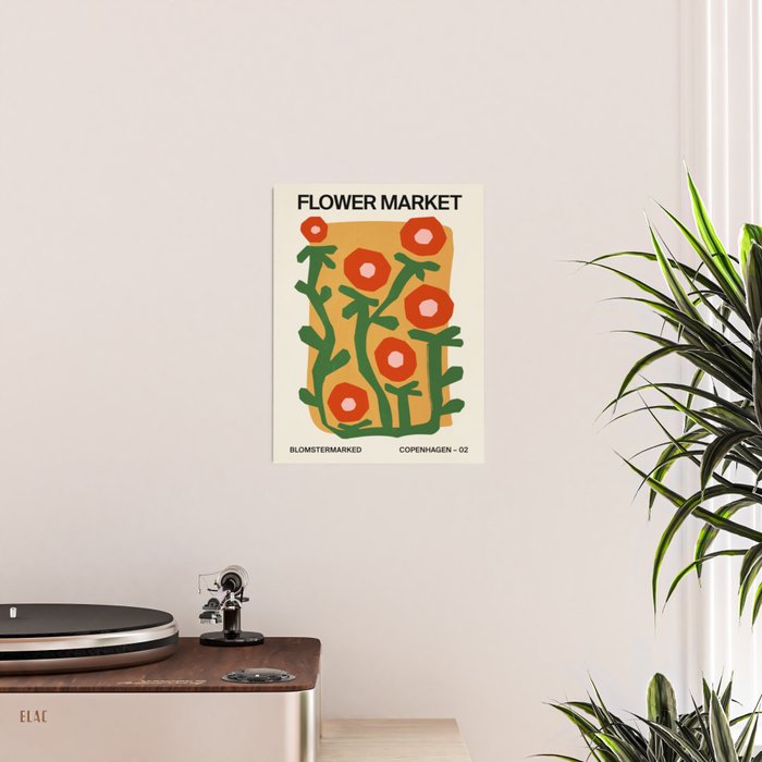 Flower Market II: Copenhagen | Matisse Edition Poster Gallery Image 2
