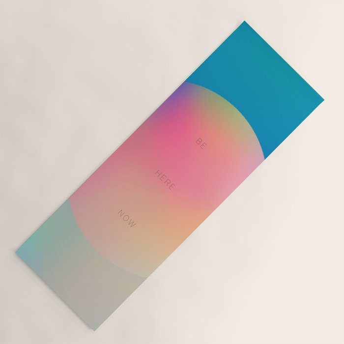 Be Here Now Gradients Yoga Mat Gallery Image 1
