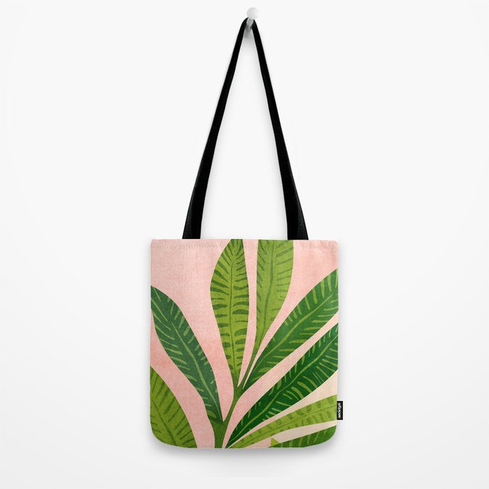Vacation Views - Pink Coastal Landscape Tote Bag Gallery Image 2