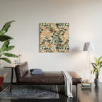 Lush colorful exotic garden D Wood Wall Art Gallery Image 2