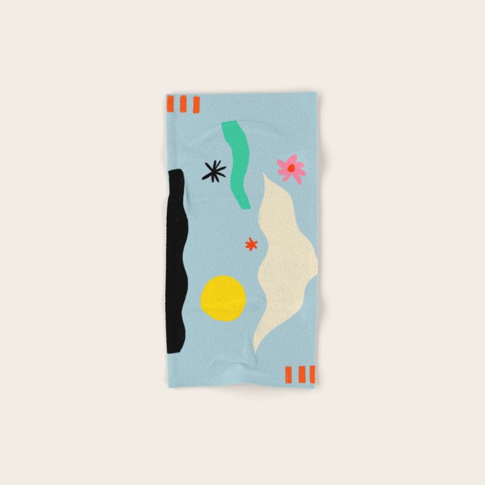 FLOWER EYES Bath Towel Gallery Image 1