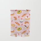 Vintage sweet pastry dessert food pattern Wall Hanging Gallery Image 1