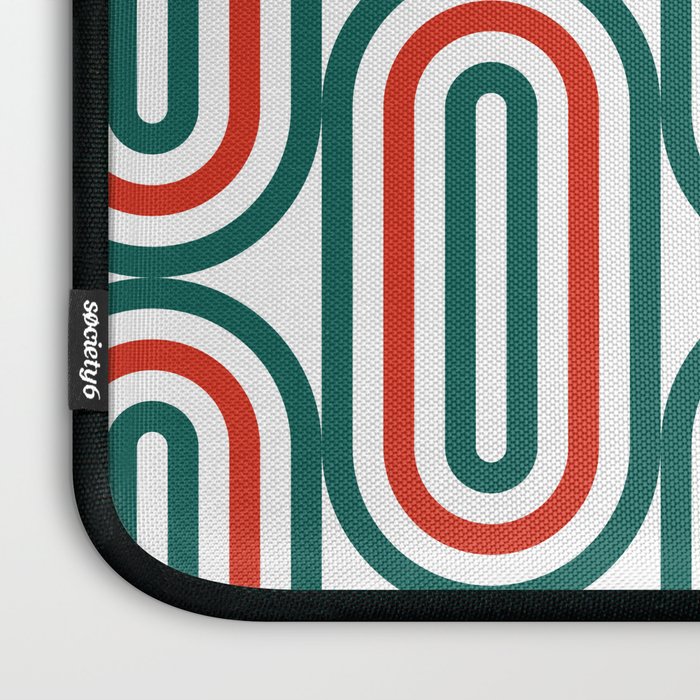 Retro Holiday 01A Laptop Sleeve Gallery Image 3