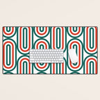 Retro Holiday 01A Desk Mat Gallery Image 1