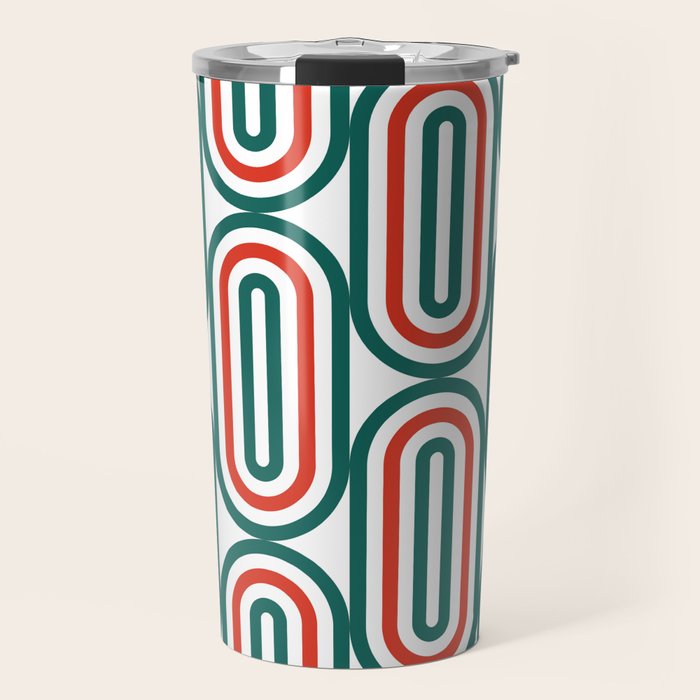 Retro Holiday 01A Travel Mug Gallery Image 1